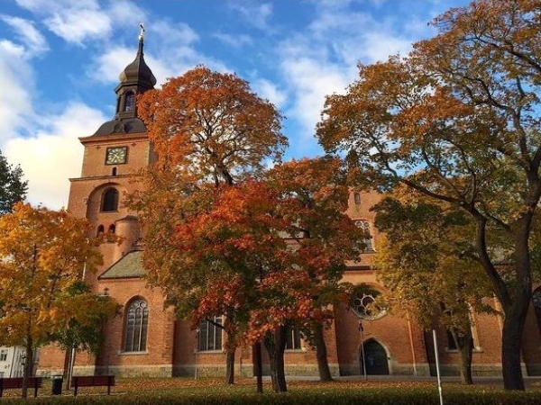 Falun during autumn time