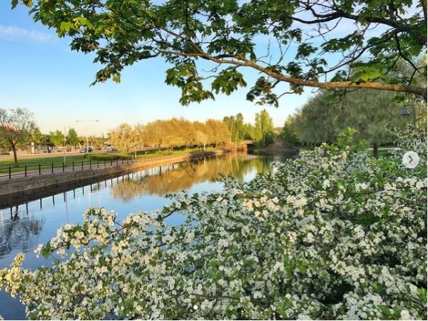 Falun during spring time